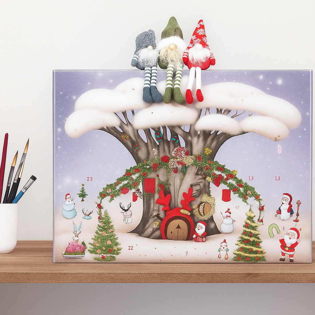 Weihnachten Adventskalender Kinder Elfen Überraschungsspielzeug Box