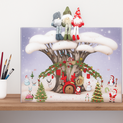 Weihnachten Adventskalender Kinder Elfen Überraschungsspielzeug Box