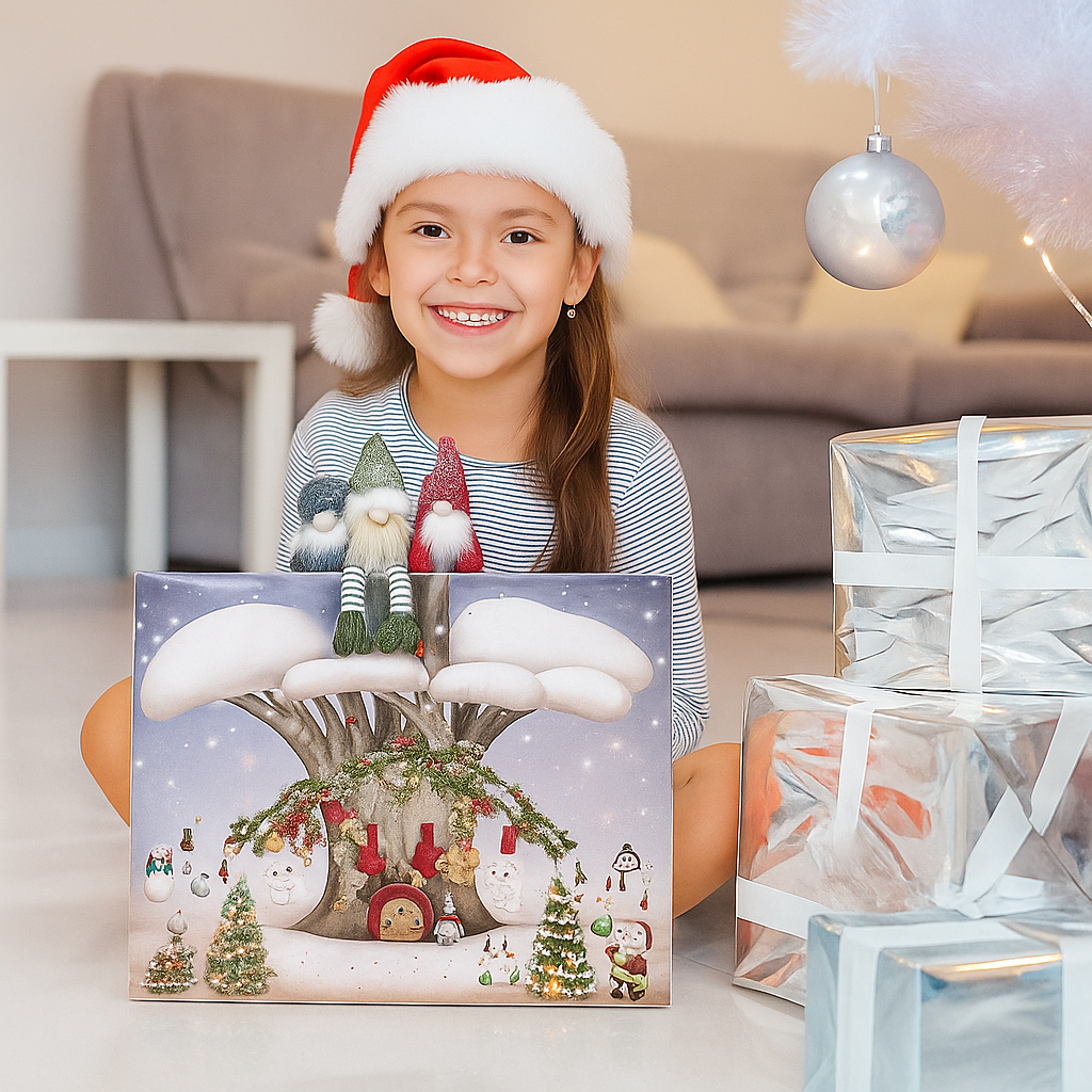 Weihnachten Adventskalender Kinder Elfen Überraschungsspielzeug Box