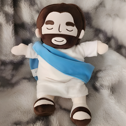 Christmas Plush Figure Breathing Sleep Aid Light