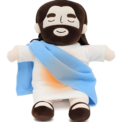 Christmas Plush Figure Breathing Sleep Aid Light