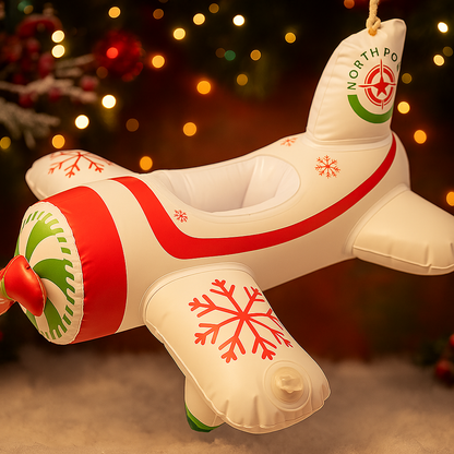 Weihnachtsdeko Aufblasbarer Elf Kit 24 Flugzeug Geschenkfigur