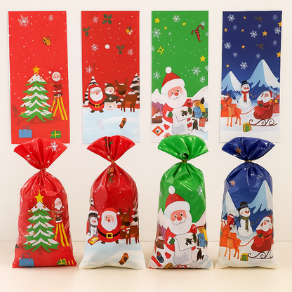 Christmas Gift Bags Funny Pattern Pouch Gifts