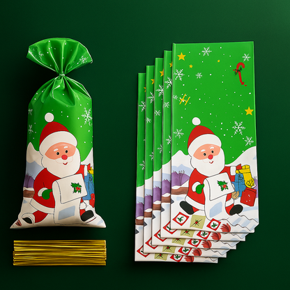 Christmas Gift Bags Funny Pattern Pouch Gifts