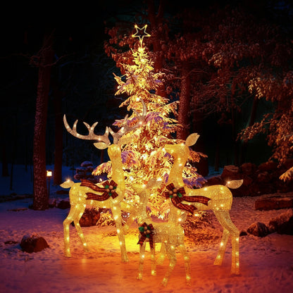 Tuinverlichting Kerst Rendieren Set Waterdicht LED Buiten Decor - Image 12
