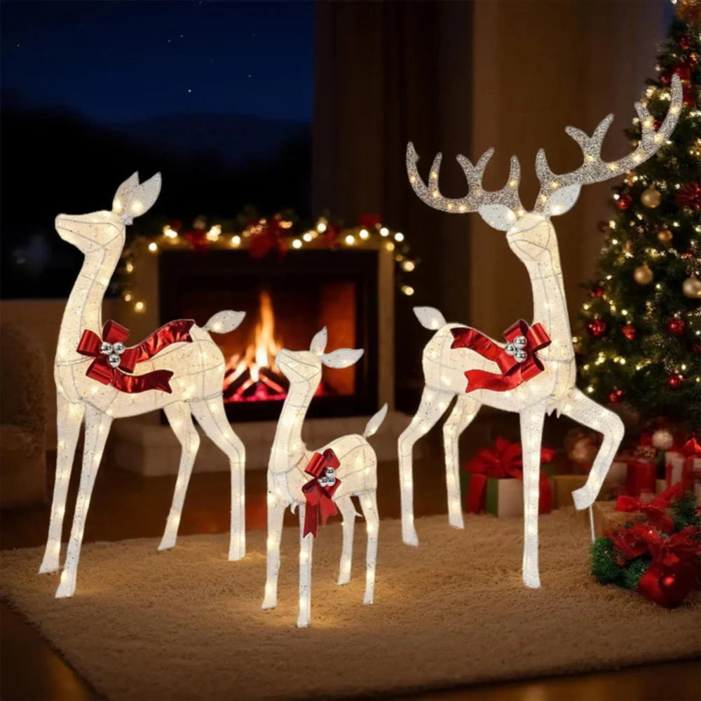 Tuinverlichting Kerst Rendieren Set Waterdicht LED Buiten Decor - Image 6