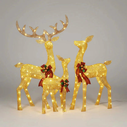 Tuinverlichting Kerst Rendieren Set Waterdicht LED Buiten Decor - Image 8