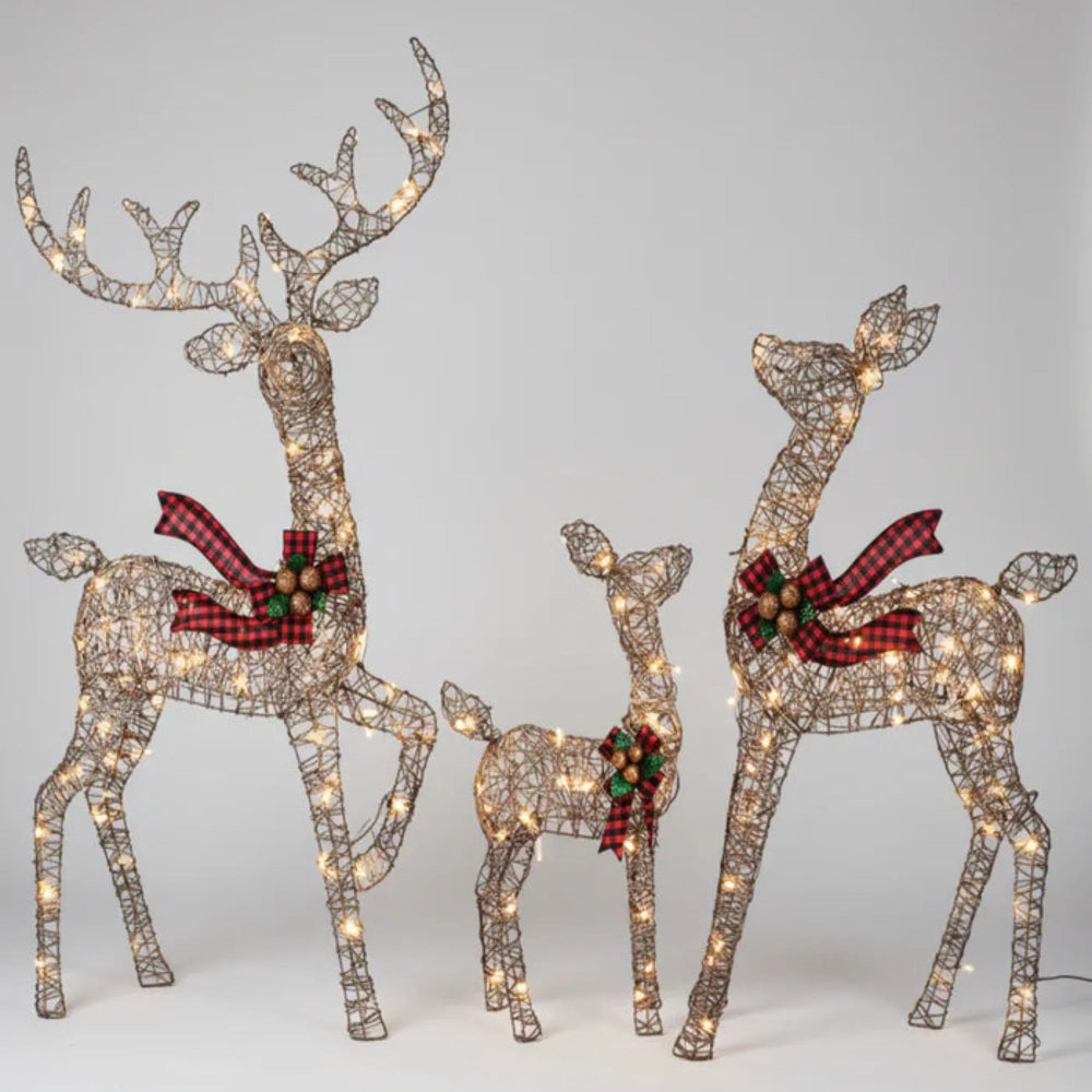 Tuinverlichting Kerst Rendieren Set Waterdicht LED Buiten Decor - Image 3