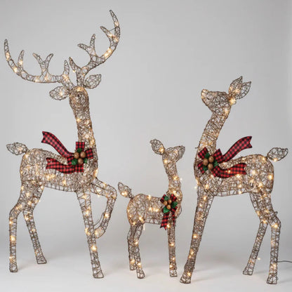 Tuinverlichting Kerst Rendieren Set Waterdicht LED Buiten Decor - Image 3