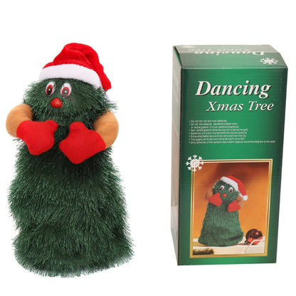 Weihnachts Spielzeug Tanzender Tannenbaum Plüschfigur Musikpuppe