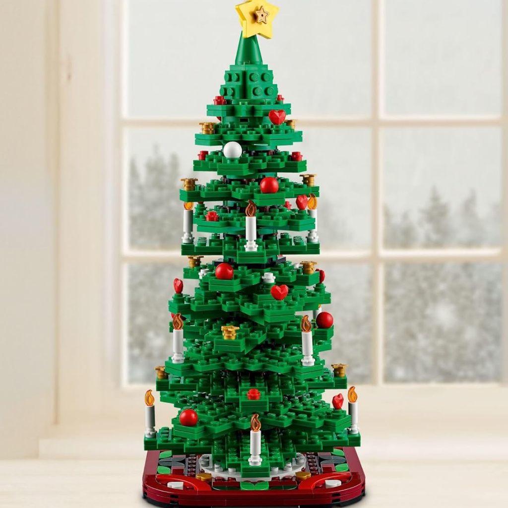 Weihnachtsbaum Baustein Set Kreatives Deko Modell Bausatz