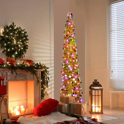 Weihnachtsbaum Bleistift Weihnachtsbaum Faltbare LED Deko