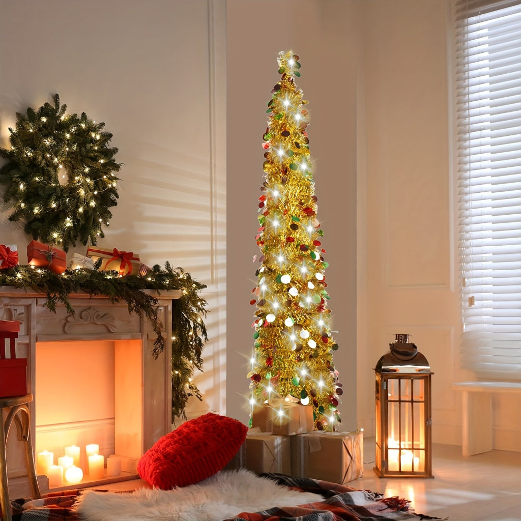 Weihnachtsbaum Bleistift Weihnachtsbaum Faltbare LED Deko