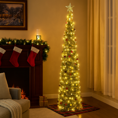 Weihnachtsbaum Bleistift Weihnachtsbaum Faltbare LED Deko