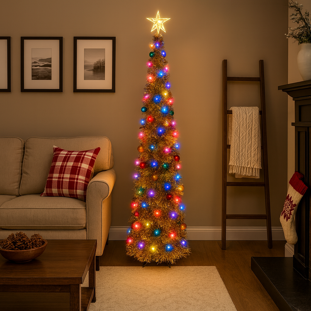 Weihnachtsbaum Bleistift Weihnachtsbaum Faltbare LED Deko