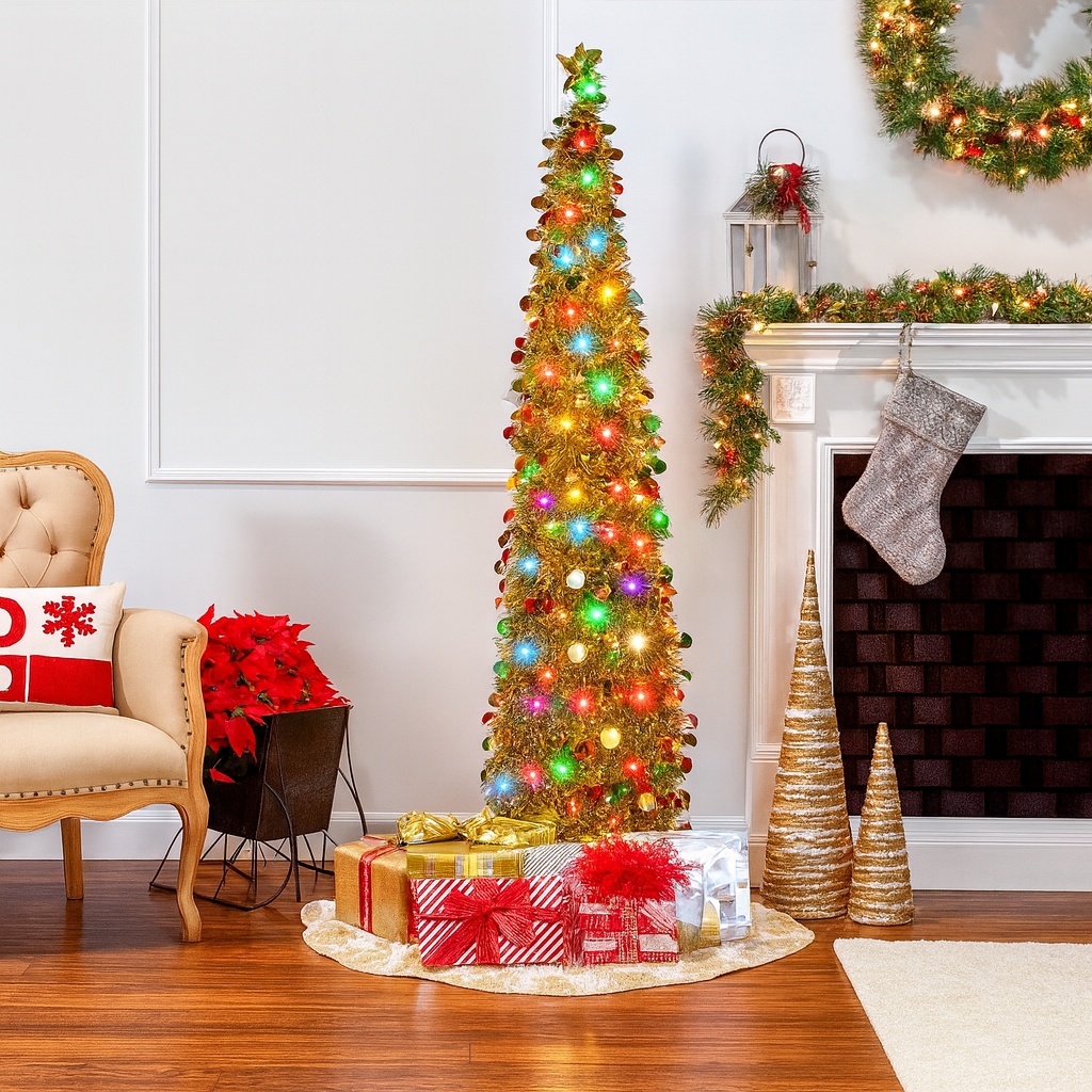 Weihnachtsbaum Bleistift Weihnachtsbaum Faltbare LED Deko