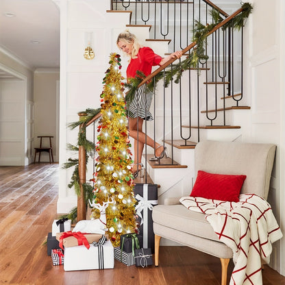 Weihnachtsbaum Bleistift Weihnachtsbaum Faltbare LED Deko