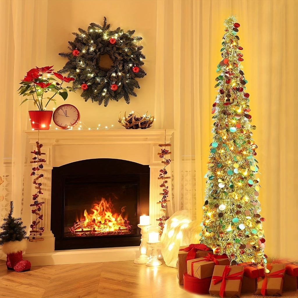 Weihnachtsbaum Bleistift Weihnachtsbaum Faltbare LED Deko