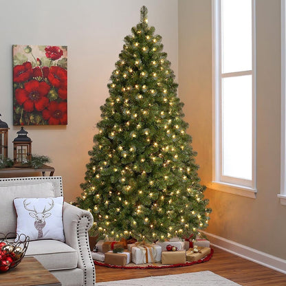 Weihnachtsbaum Künstlich PVC Prelit Indoor Deko Baumset