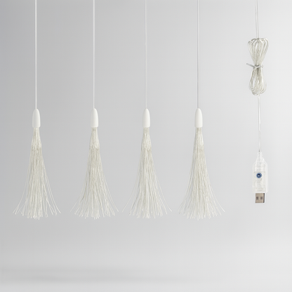 Christmas lighting outdoor LED fireworks lights dimmable USB