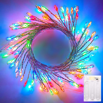 Christmas Lighting LED Copper Wire String Lights Indoor Outdoor