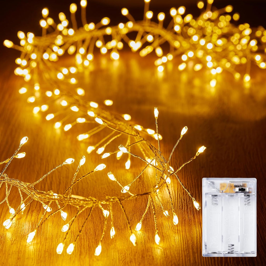 Christmas Lighting LED Copper Wire String Lights Indoor Outdoor