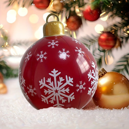 Weihnachtsdeko Aufblasbare Kunststoff Kugel Outdoor Deko