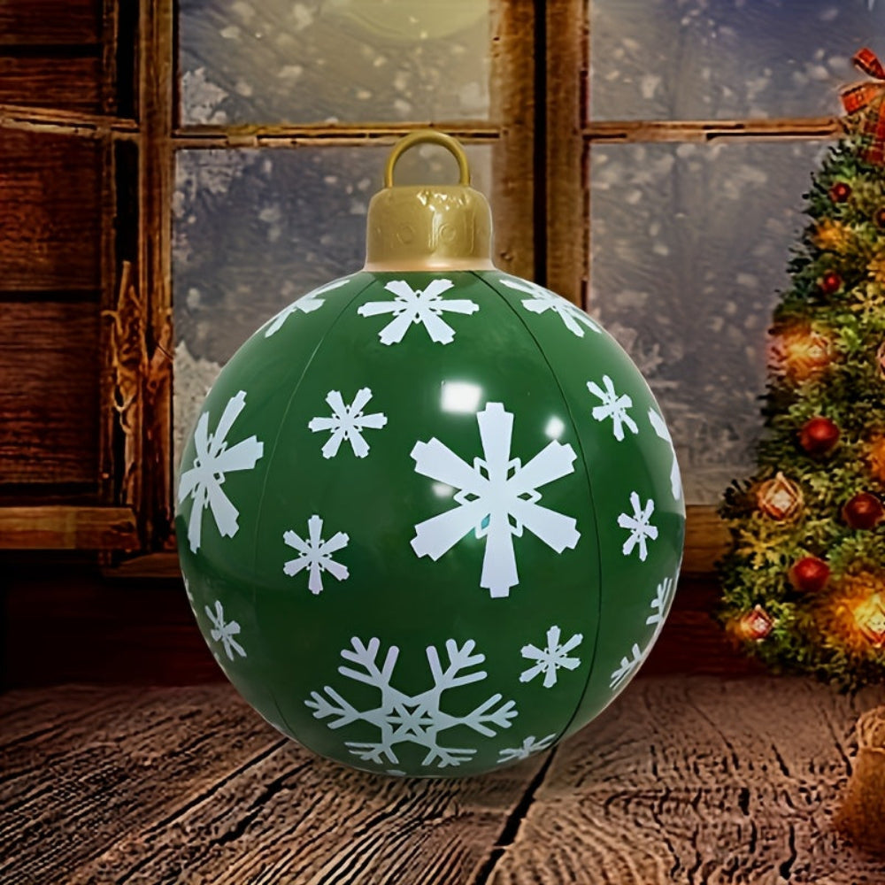 Weihnachtsdeko Aufblasbare Kunststoff Kugel Outdoor Deko