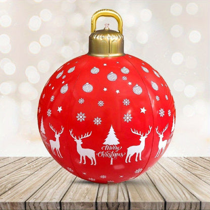Weihnachtsdeko Aufblasbare PVC Kugel