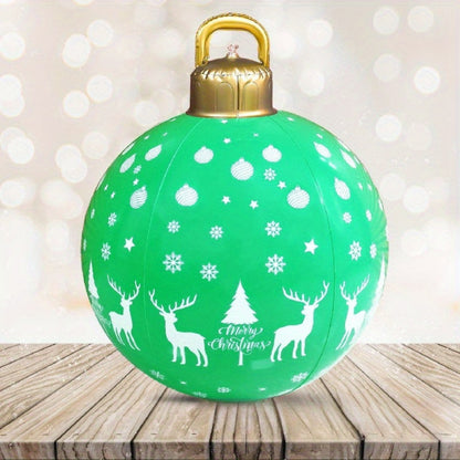 Weihnachtsdeko Aufblasbare PVC Kugel