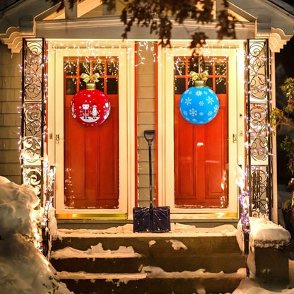 Weihnachtsdeko Aufblasbare PVC Kugel