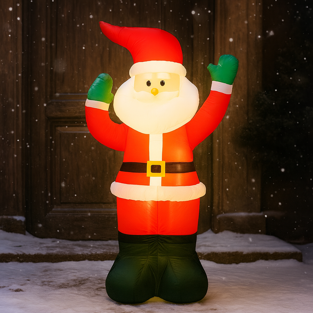 Weihnachtsdeko Outdoor Leuchtfigur Schneemann