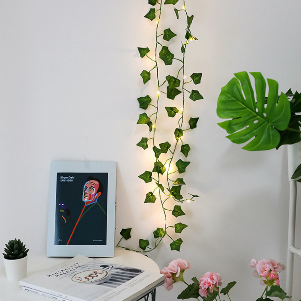 Christmas Decoration Indoor Ivy String Lights 100 LEDs