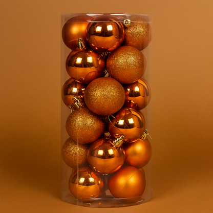 Weihnachtskugeln Kunststoff Set Weihnachtsdeko Hängender Baumschmuck