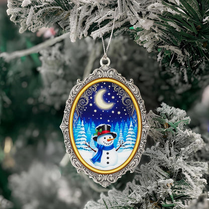 Weihnachtsornament Acryl Anhänger Schneemann Erinnerungsdeko