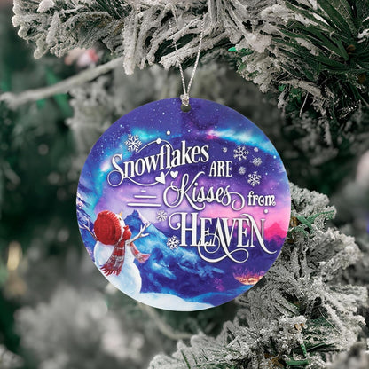 Weihnachtsornament Acryl Anhänger Schneemann Erinnerungsdeko