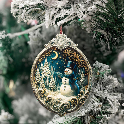 Weihnachtsornament Acryl Anhänger Schneemann Erinnerungsdeko