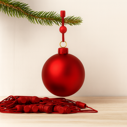 Weihnachtsornamente Haken Sicherer Baumaufhänger Set