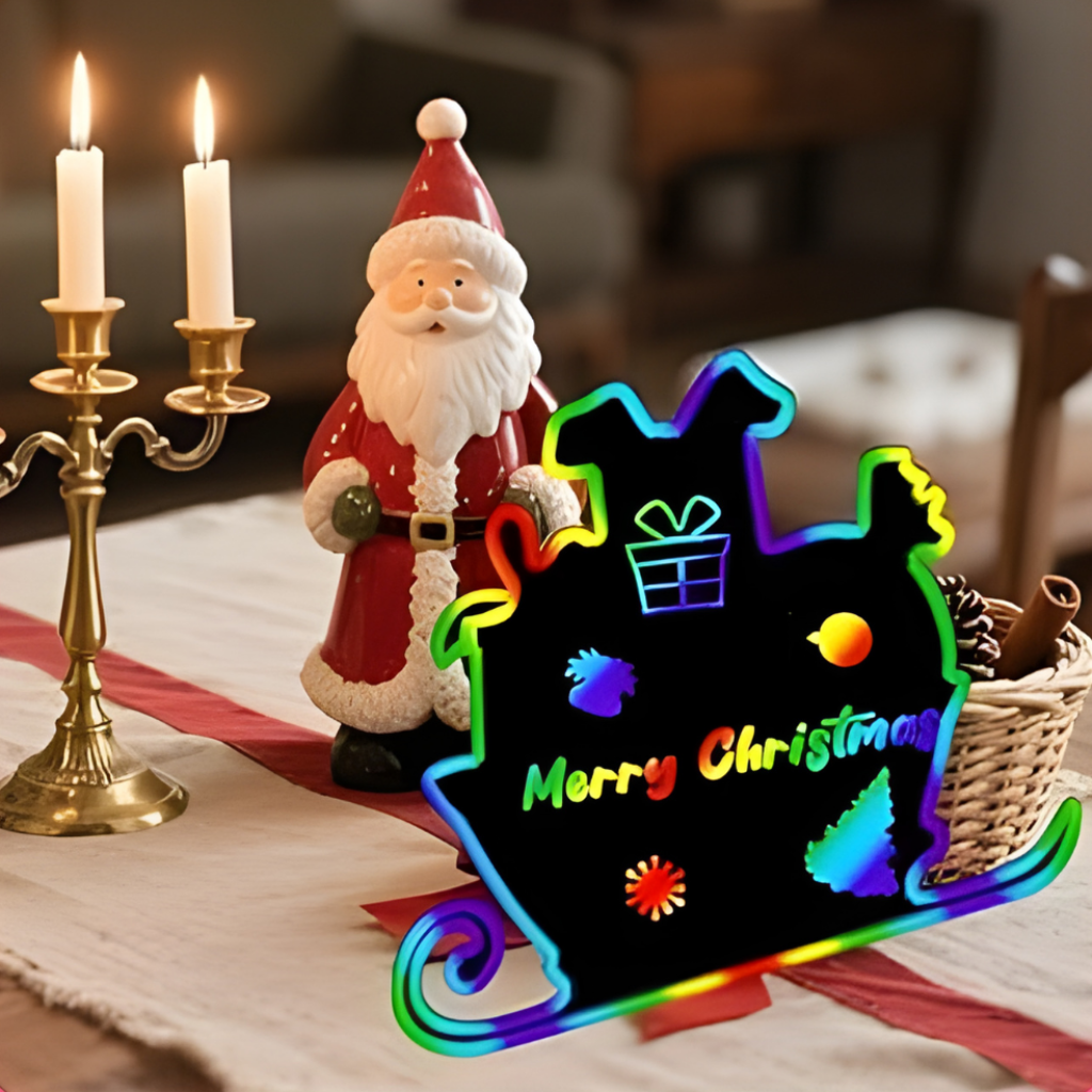 Weihnachtsspielzeug Kinder Bastelset Kratzbilder Weihnachtsdeko