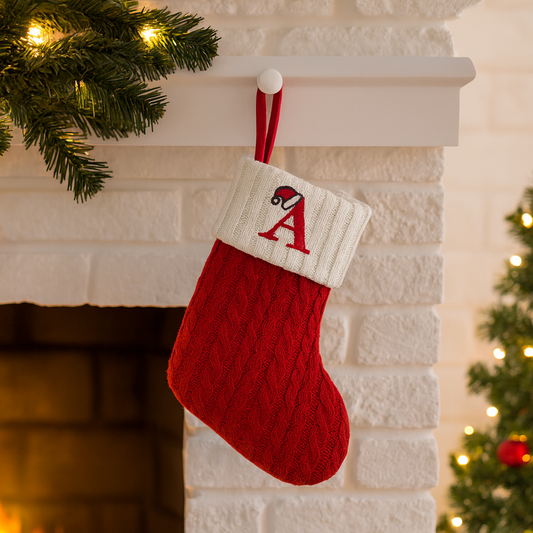 Weihnachtsstrümpfe Deko Strick Weihnachtsdeko Hängesocken