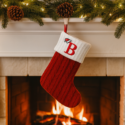 Weihnachtsstrümpfe Deko Strick Weihnachtsdeko Hängesocken