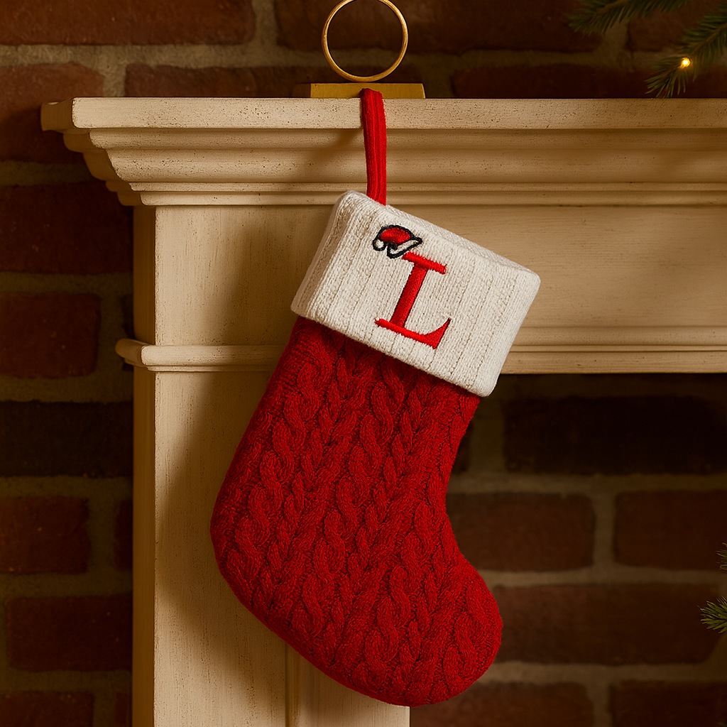 Weihnachtsstrümpfe Deko Strick Weihnachtsdeko Hängesocken