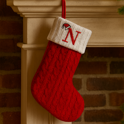 Weihnachtsstrümpfe Deko Strick Weihnachtsdeko Hängesocken