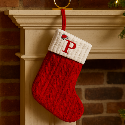 Weihnachtsstrümpfe Deko Strick Weihnachtsdeko Hängesocken