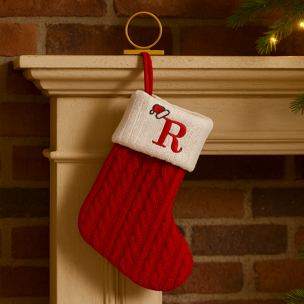 Weihnachtsstrümpfe Deko Strick Weihnachtsdeko Hängesocken