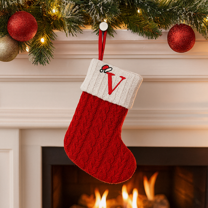 Weihnachtsstrümpfe Deko Strick Weihnachtsdeko Hängesocken