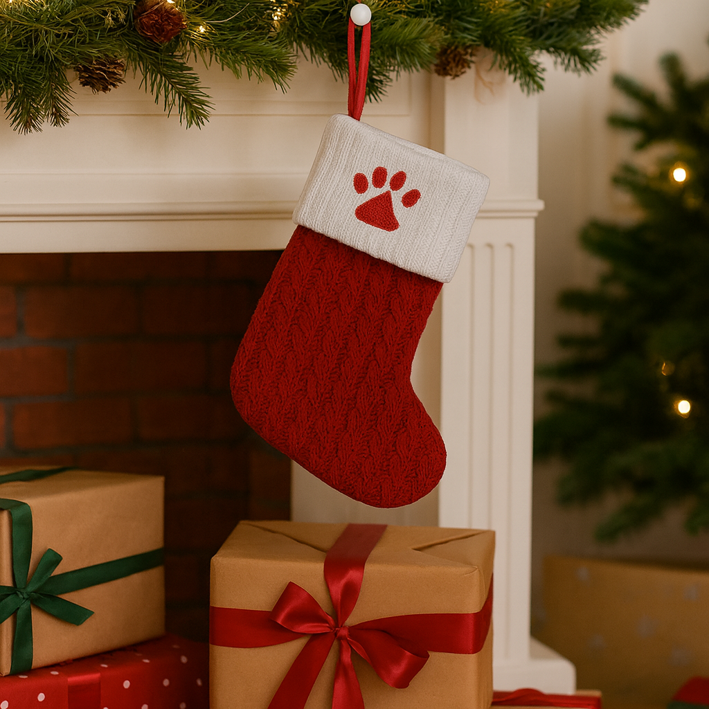 Weihnachtsstrümpfe Deko Strick Weihnachtsdeko Hängesocken