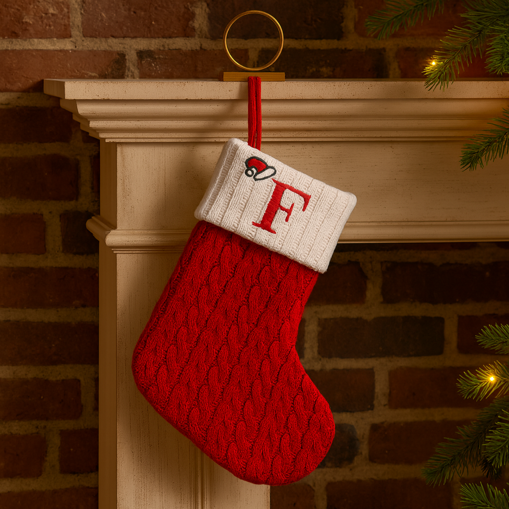 Weihnachtsstrümpfe Deko Strick Weihnachtsdeko Hängesocken