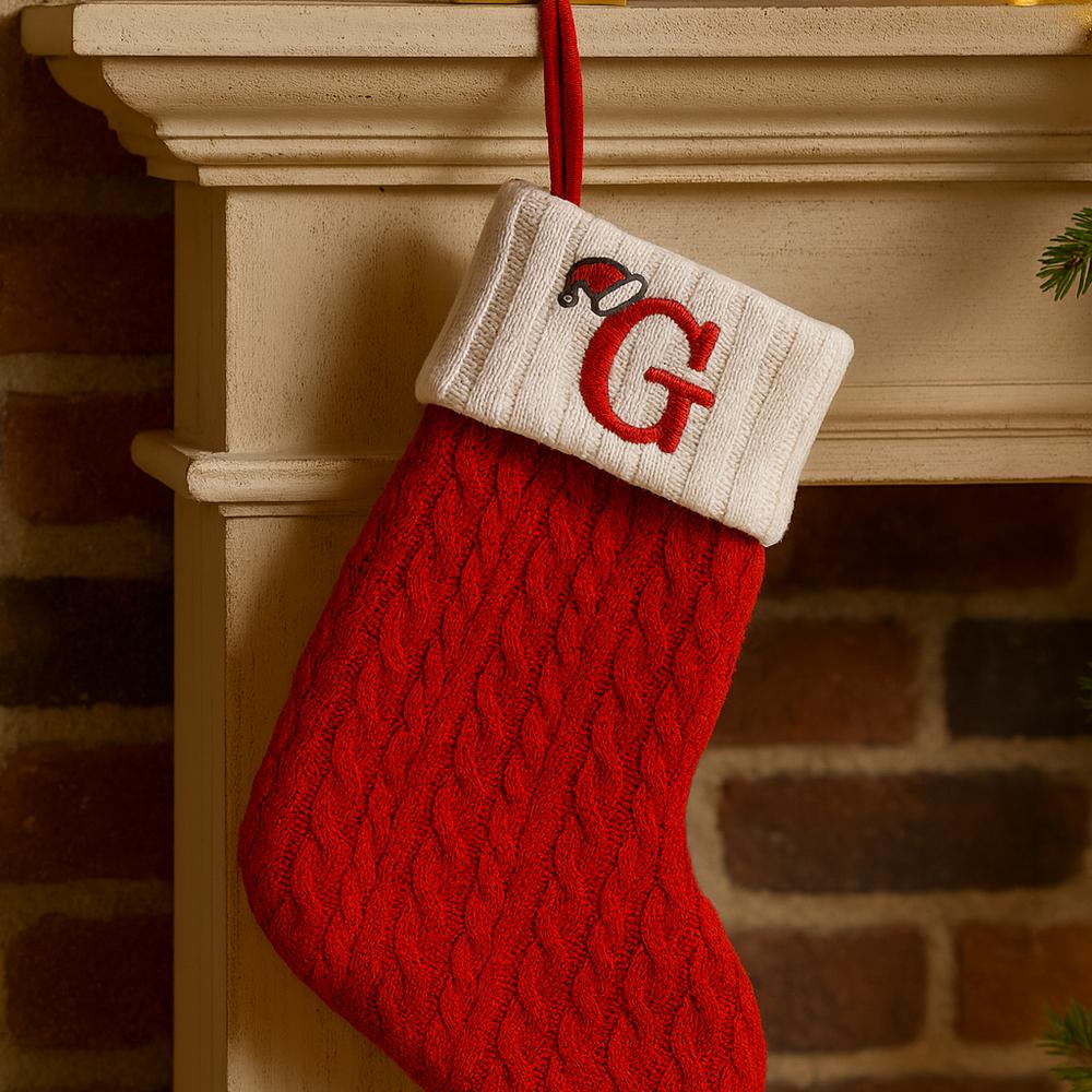 Weihnachtsstrümpfe Deko Strick Weihnachtsdeko Hängesocken