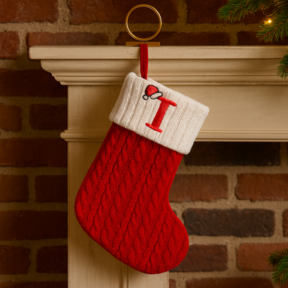 Weihnachtsstrümpfe Deko Strick Weihnachtsdeko Hängesocken